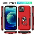 thumbnail image 5 of Casetego for iPhone 15 Pro Max Case,Military Grade Shockproof Dropproof,with Kickstand Rugged Heavy Duty Protection Phone Case Cover,Red, 5 of 10