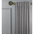 thumbnail image 4 of Linen Avenue Classic Ball Single Window Curtain Rod Set, 28 to 48-inch, Antique Brass, 4 of 5