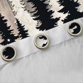 thumbnail image 4 of Homewish Safari Bear Blackout Curtains Set of 2 (52x84 Each) for Female Men Adults,Woodland Animal Window Curtains,Black Brown Curtains and Drapes,Ultra Soft Home Decor, 4 of 6