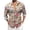 A-Watermelon Red630, variant on XIAONU Men's Floral Print Shirt Roll Tab Sleeve Spread Collar Button Up Shirt Lightweight Casual Vacation Shirts