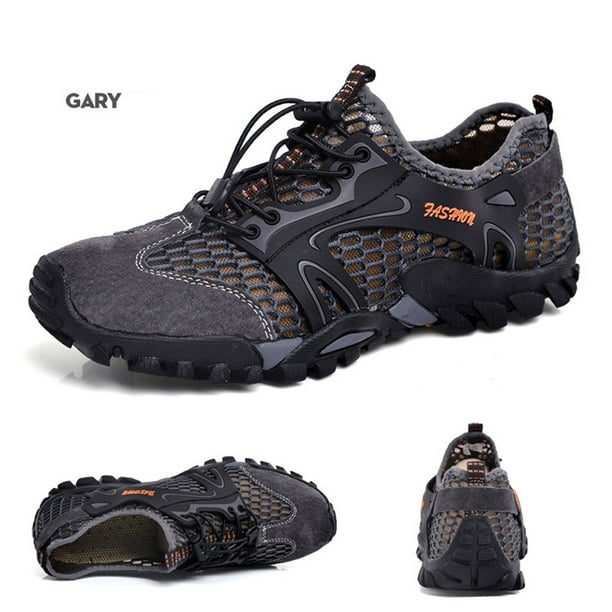 Zapatos de agua para hombre Sandalias de playa descalzas Zapatos de senderismo ligeros Zapatos acuáticos para hombre
