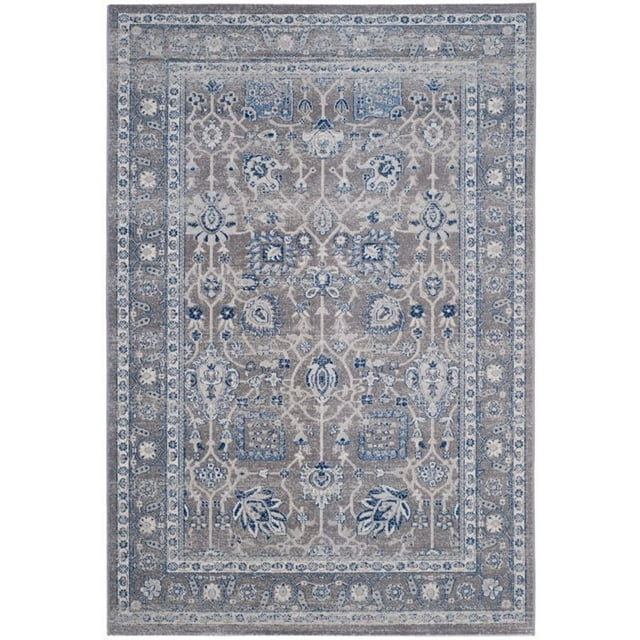 Safavieh Artisan 4' X 6' Power Loomed Rug in Gray and Gray