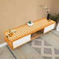 thumbnail image 3 of SOVCFOE 100% Linen 13.8x71 Inch(35x180 cm) Long Washable Reusable Table Runner for Fall/Autumn/Pumpkin/Thanksgiving Decoration, 3 of 5