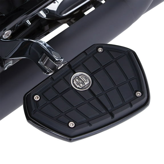 CIRO ASR Black Floorboards With Adapters for H-D Male Mount Clevis (60225)