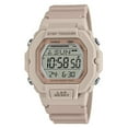 Casio Women's Light Pink Step Tracker Digital Watch LWS2200H4AV