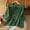 Green, variant on V-Neck Women Clothing Boho Elbow-Length Orange Embroidered Embroidered Retro Blouses & Tops Orange,Xxl