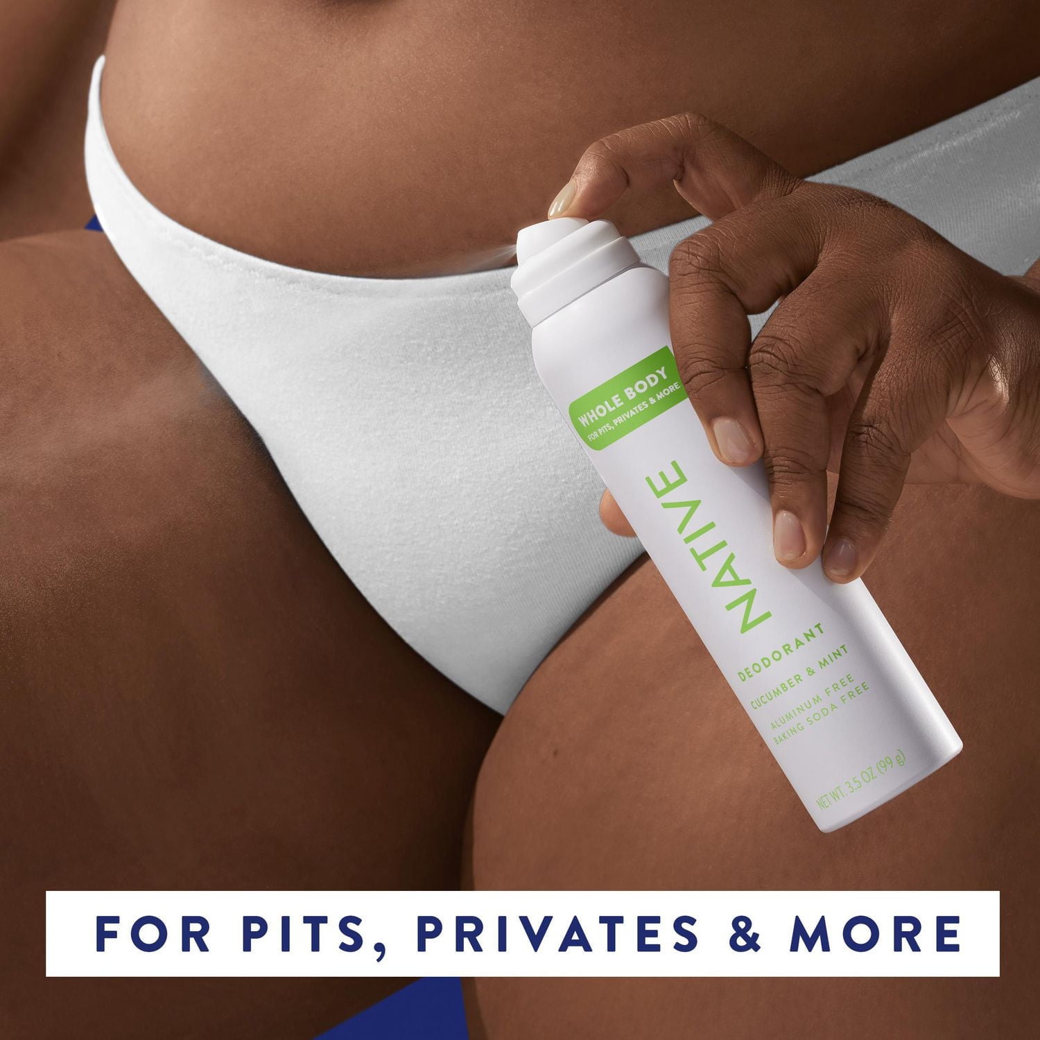 Native Whole Body deodorant, Cucumber & Mint, 99G, 99g