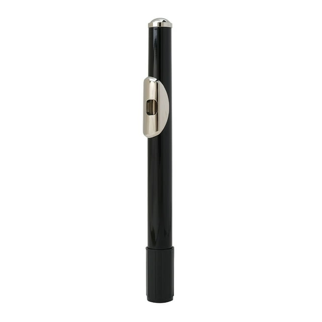Clarinet Flute Head Multi-color Mouthpiece White Copper Nickel-Plated Long Reed Pipe Musical Instrument Replacement Accessories Black