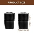 thumbnail image 2 of UPGRATOR 4 Pcs Protection Ronde Noire pour Saxophone Alto, 2 of 8
