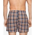 thumbnail image 3 of Men's Checker Plaid Shorts Trunk Assorted 100% Cotton Boxer Briefs, 6 Pack (MD), 3 of 3