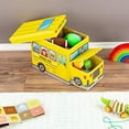 thumbnail image 2 of Hey Play 80-60010C Collapsible Truck School Bus Toybox, 2 of 3