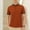 Red, variant on Sentmoon Mens Button down Blouse Oversized Relaxed Turndown Collar Short Sleeve Breathable Mens's Clothes Solid Color Athletic Top Fashion for Hiking & Camping Red XXXXL