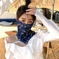 thumbnail image 4 of Women Ice Silk Face Mask Sun Mask Sun Protection, 4 of 8