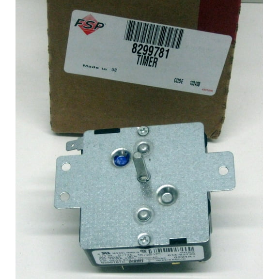 WP8299781 Genuine Whirlpool OEM FSP Dryer Timer Control PS394434 AP3131943