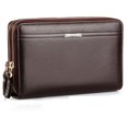 thumbnail image 1 of Cartera larga para hombre, cartera de PU para hombre, 1 of 7