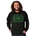 thumbnail image 3 of Made In Ireland St Patricks Day Pride Hoodie Sweatshirt Women Men Brisco Brands M, 3 of 6