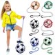 thumbnail image 2 of Entrenador de patadas de fútbol de varios colores, equipo de entrenamiento, herramienta de patadas de fútbol individual de nailon, red de entrenamiento de retorno de fútbol para jóvenes, 2 of 5
