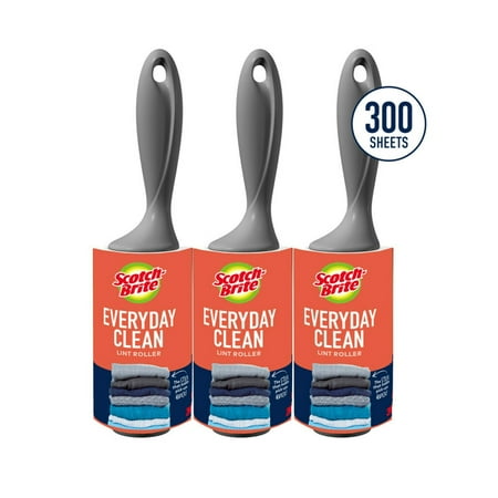 UPC 051141598550 product image for Scotch-Brite Lint Roller  100 Sheets per Roller  3 Count | upcitemdb.com