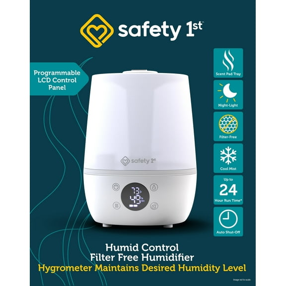 Safety 1st Humid Control Filter-Free Humidifier