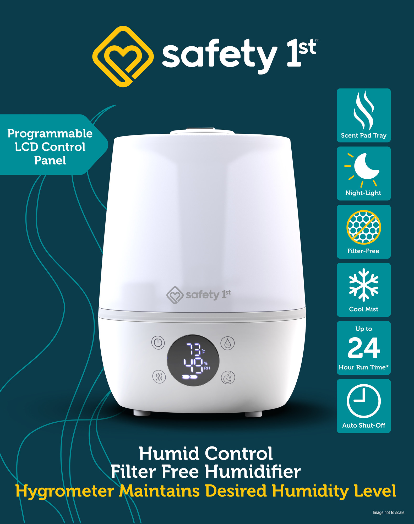 Safety 1st Humid Control Filter-Free Humidifier