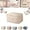 Apricot, variant on ABCISI Self Compression Organizer, No Vacuum Space Saving Storage Bag with Zipper Lid and Reinforced Handles, Foldable Comforter Storage Box for Blankets, Duvets, Clothes, Closet, Dorm, Moving