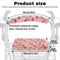 thumbnail image 6 of HELLHERO Strawberry Rollator Walker Seat Back Cover Seat Back Covers and Lightweight Removable for The Elderly, 6 of 7