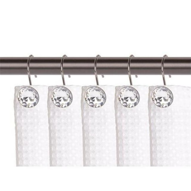 Utopia Alley HK23RB Anneaux de Rideaux pour Salle de Bain, Bronze Huilé - Ensemble de 12