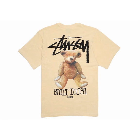Stussy Men's Built Tough Tee Putty, from StockX
