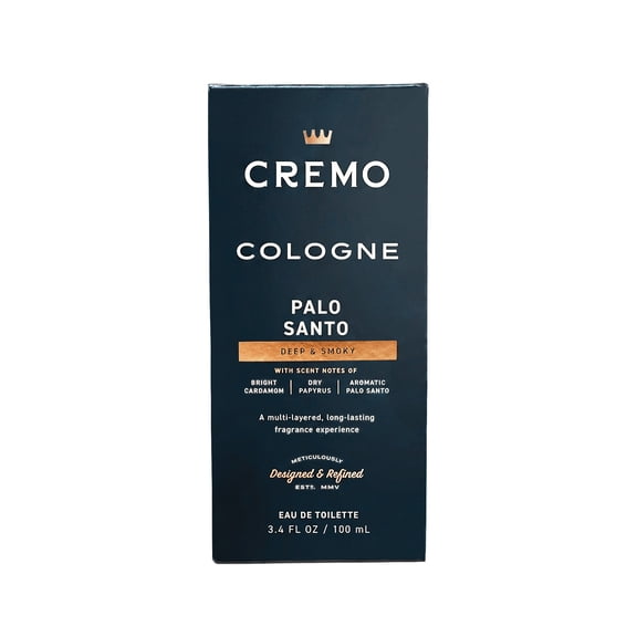 Cremo Reserve Collection For Men Cologne No. 18 Palo Santo, 3.4 Fl. Oz.