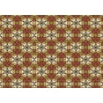thumbnail image 1 of Ahgly Company Machine Washable Indoor Rectangle Transitional Red Brown Area Rugs, 8' x 12', 1 of 7