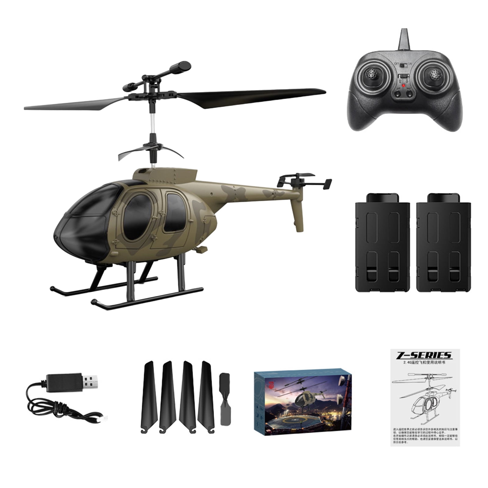 Children RC Helicopters with Altitude Hold One Key Take Off/Landing for