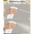 thumbnail image 3 of 8oz Glass Spray Bottles with Long Silicone Sleeve, White, 3 of 8