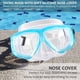 thumbnail image 5 of Gafas De Esnórquel Para Niños Con Lentes De Vidrio Templado Vista Panorámica De 180 ° Gafas De Buceo Antivaho Para Jóvenes Y Adultos Guardurnaity OD016795-02, 5 of 6