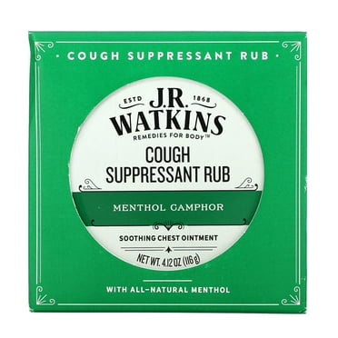 J.R. Watkins Menthol Camphor Menthol Camphor Ointment 4.12 oz