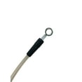 thumbnail image 3 of The Stop Shop Universal Braided Stainless Brake Hoses, 18 Inches Long with 10mm Banjo Hole and 3/8"-24 Female End, (Does Not Include Hardware) Made in USA, 3 of 3