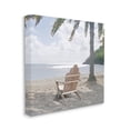 thumbnail image 3 of Stupell Industries Tropical Beach Shoreline Nature Painting Gallery Wrapped Canvas Print Wall Art, 36 x 36, 3 of 7