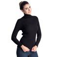 thumbnail image 4 of PrettyGuide Women's Ribbed Turtleneck Long Sleeve Sweater, 4 of 8