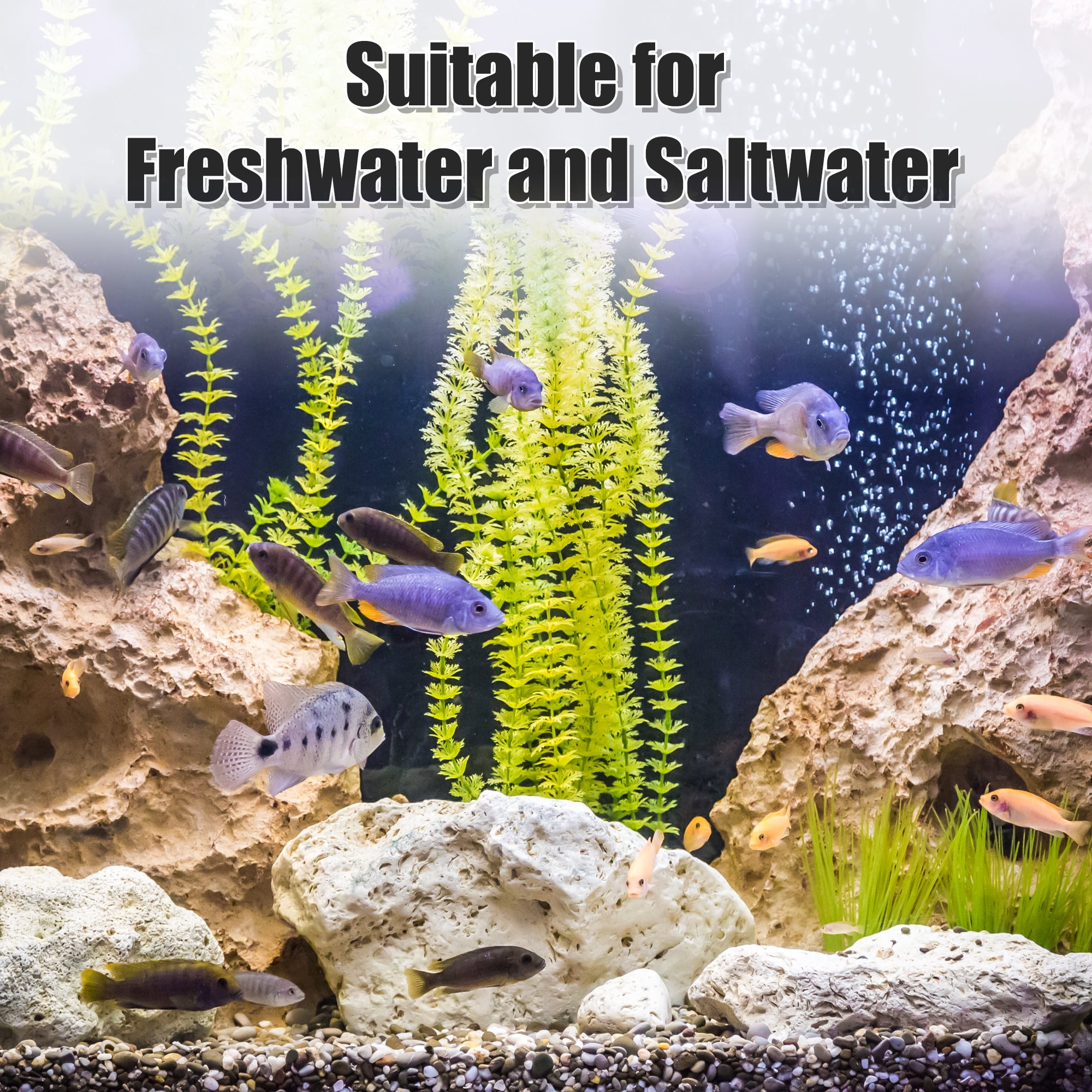 Unique Bargains 3.66x2.60x2.05in Aquarium Hideaway Rock Cave Ceramic Fish Tank Decor Gray