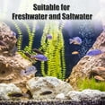 thumbnail image 2 of Unique Bargains 4.76x3.62x3.27 Inches Fish Tank for Aquatic Pets to Breed Play Rest Aquarium Hideaway Rock Cave Resin, 2 of 7