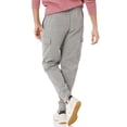 thumbnail image 4 of GENTS BLISS Heavyweight Cargo Men Sweatpants Casual Fleece Sweatpants for Men Elastic Drawstring Pants with Pocket, 4 of 7