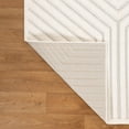 thumbnail image 6 of Luxe Weavers Modern Geometric Cream 5x7 Area Rug Neutral Carpet, 6 of 9