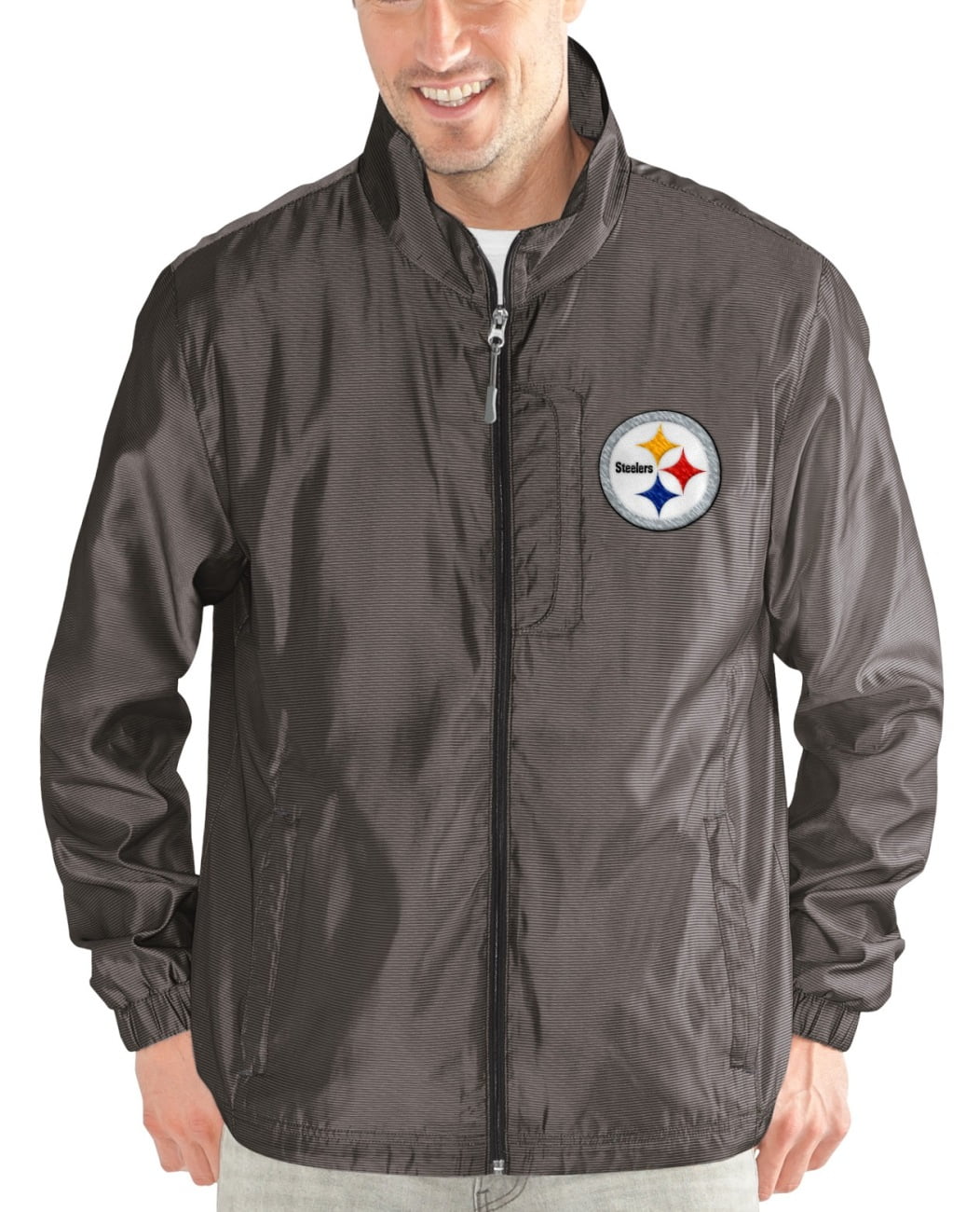 Pittsburgh Steelers NFL G-III "Executive" Full Zip Premium Men's Jacket by G-III Sports