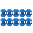 thumbnail image 2 of Cache d'Extrémité de Tube d'Enceinte de Trampoline, 10 Pcs Cache d'Extrémité de Poteau d'Enceinte de Trampoline Portable Robuste pour Filet de Sécurité, 2 of 7