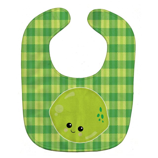 "Treasures Baby Babero, Lime Face, Grande" Caroline's Treasures BB6988BIB