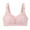 19-Pink, variant on YWDJ Push up Bras for Women Plus Size Lounge Bras No Wire Comfortable Bras Adjustable Straps Half Cup Wrap Bras Padded Comfortable Bras Sleep Bras Beige M