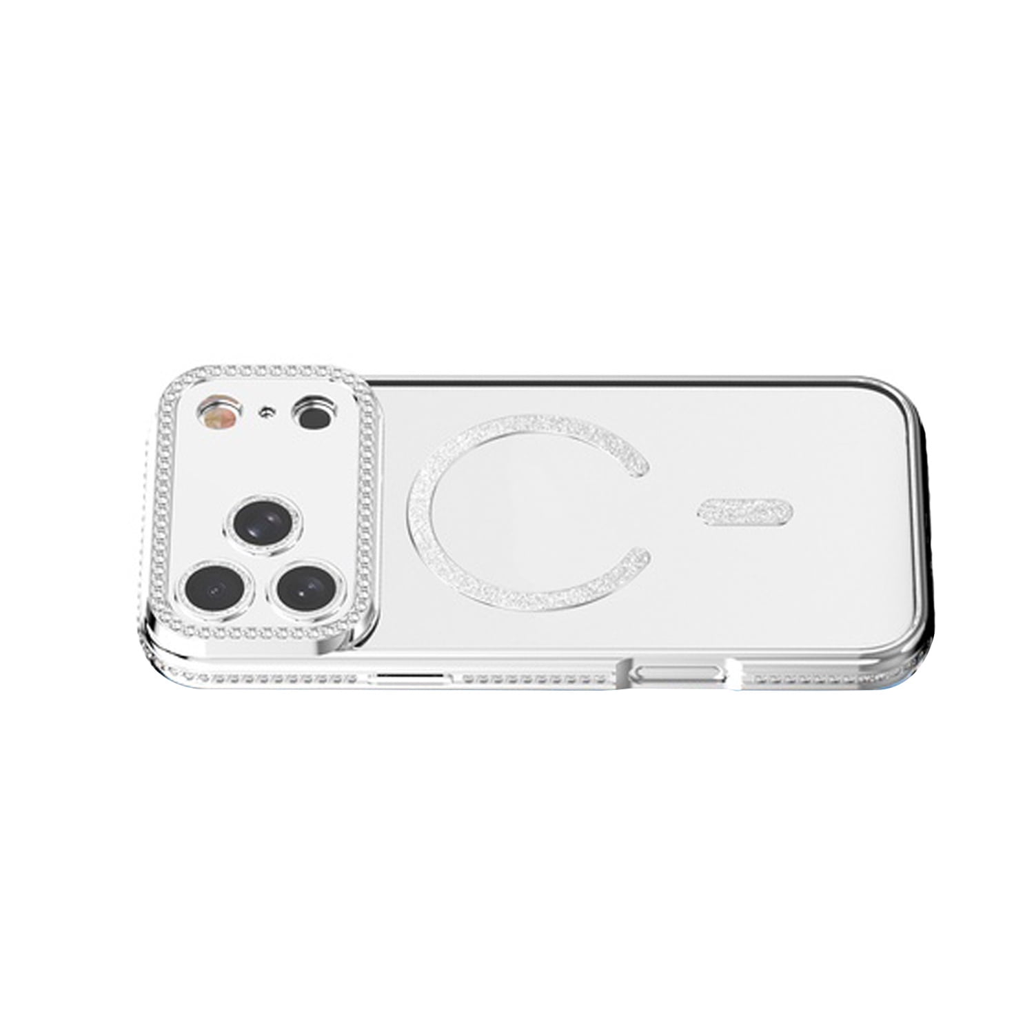 Magsafe Jewel Case for the iPhone 17 Pro Max - Silver