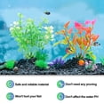 thumbnail image 3 of Se utiliza para la decoración de peceras, 10 piezas de plantas de plástico altas, plantas de acuario., 3 of 5