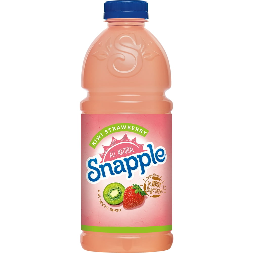 Snapple Kiwi Strawberry Juice Drink, 32 Fl Oz Bottle, 1 Count Walmart