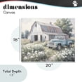 thumbnail image 4 of Stupell Industries Transitional Pastoral Farm Dreams Canvas Art, 20 x 16, by Kim Allen, 4 of 8
