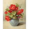 thumbnail image 2 of Weber, Max 26x31 White Modern Wood Framed Museum Art Print Titled - RED BOUQUET, 2 of 4